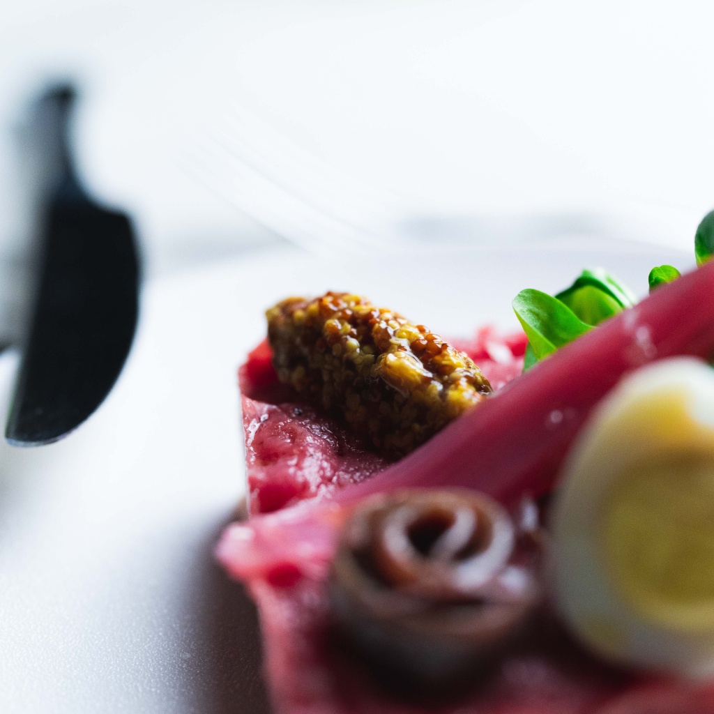 Foto del menù del Ristorante Saluce a Torino.